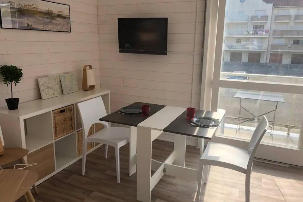 Studio, Proche Du Touquet, Tout Equipe A 100M De La Plage Stella-Plage Luaran gambar